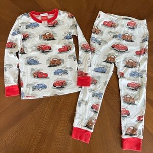 Disney Cars Pottery Barn 4T pajamas set